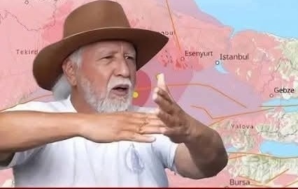 1 ay önceden söylemiş ve bilmişti. Yeni bir bölgeyi işaret etti bu sefer..