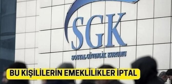 Bazı emeklilerin maaşları kesilecek!