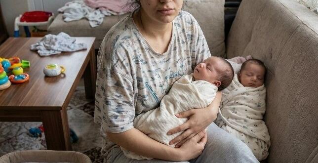 Üçüz doğurduktan sonra kocam vücut ölçülerim