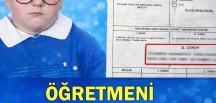 Öğrencinin Karnesine Öyle Bir Not Yazdı ki Görenler H’ayret İçerisinde Kaldı.. İşte o Notlar