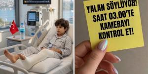 Oğlumun kırılan bacağıyla ilgilenmek için hastaneye gittim